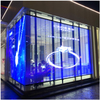 P3.91-P7.8 Full Color Glass Indoor Wall Mounting Transparent Led Screen for Shopping Mall