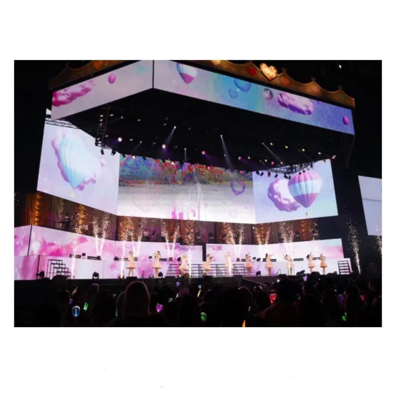 16kg per sqm Outdoor P3.91 Carbon Fiber Rental LED Display Screen