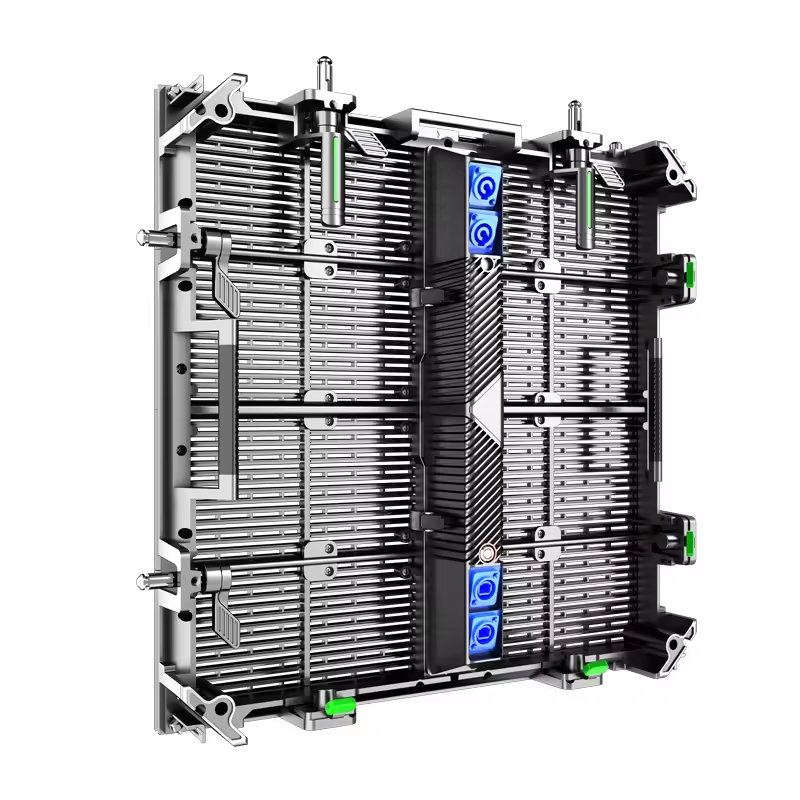 P3.91-P7.8 Outdoor Transparent Rental LED Display 500x1000 500x500 Curved LED Panel