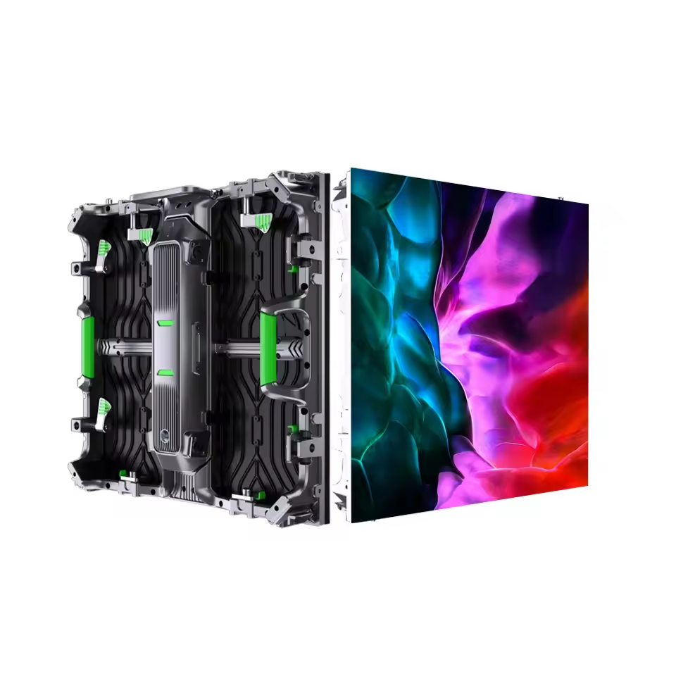 500H Outdoor P3.91 Rental LED Display LED Screen Cabinet Stock In Europe