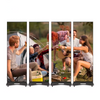 P2 Flooring Standing Move Smart Digital Video Advertising Screen LED Poster Display