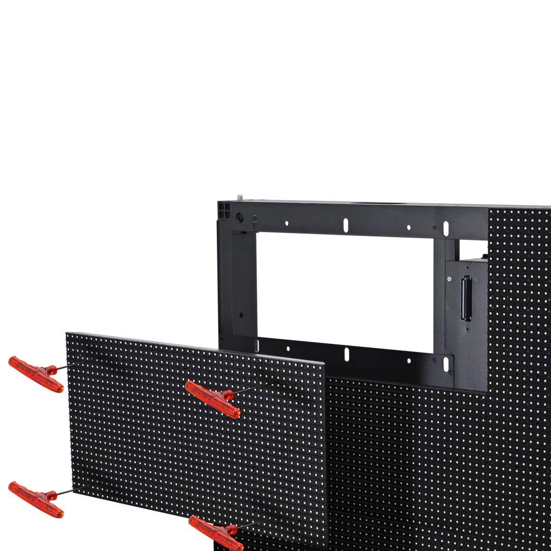 24kg/sqm Ultra-Light Outdoor LED Wall | Frame-Free 85mm Alu Cabinets | P2.6-P10 8000nits