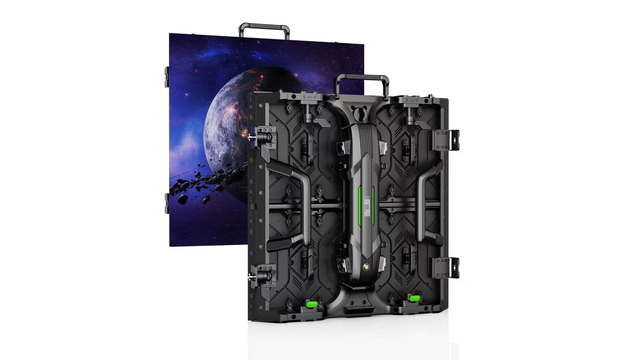 500K-45 Degree Outdoor P2.6 Right-angle Screen LED Display Die-casting Aluminum Cabinet