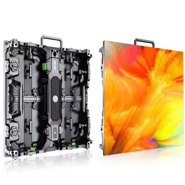 Indoor P2.5 Rental LED Display with 500x500 LED Panel Die-casting Aluminum Cabinet