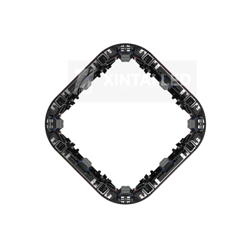 P7.8 Outdoor Flexible Rental Transparent LED Display