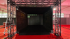 Five-Sided Immersive Acoustic-Transparent Surround Sound LED Display